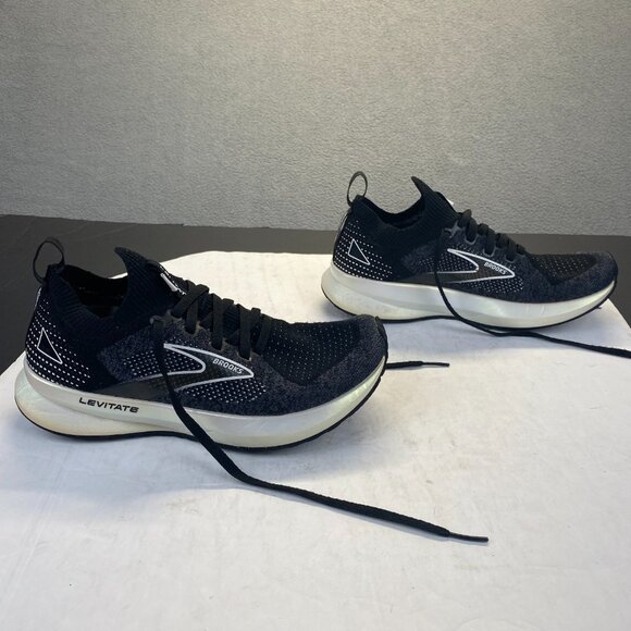 Brooks Levitate 5 Women's Running Shoes Size 6.5 B (Medium) Black,Comfort - Picture 1 of 13